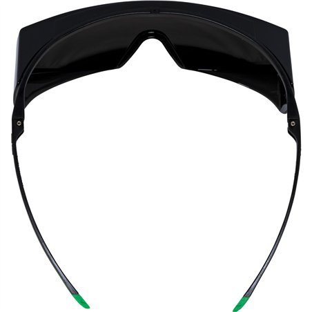 uvex occhiali protettivi per la saldatura super f OTG nero/verde