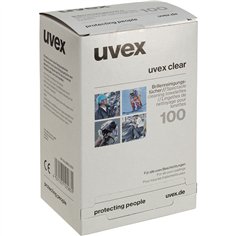 uvex salviettine umidificate 100 pz.