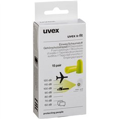 uvex x-fit Minibox, 15 paia