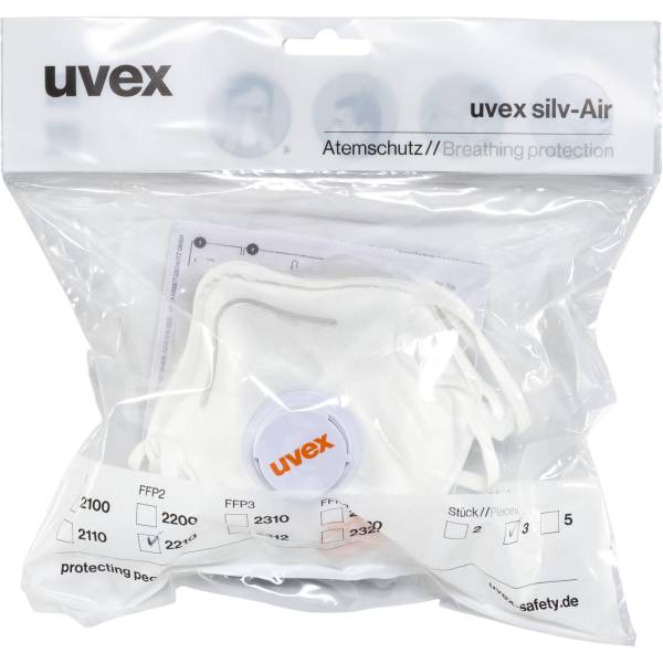uvex silv-Air class.2210 FFP2 3x