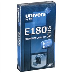 Univers E 180 VHS
