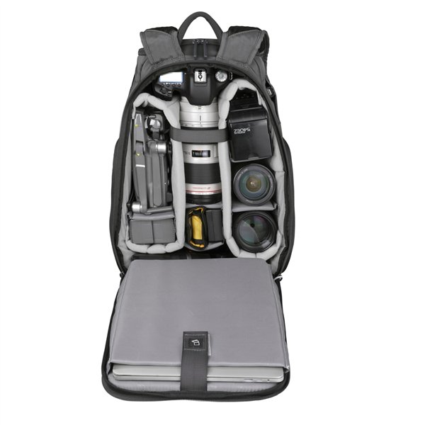 Vanguard VEO Adaptor R48 grigio Zaino con USB-A