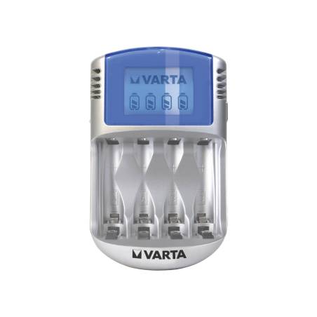 Varta LCD caricabatteria 12V USB incl. 4 batt. 2500 mAh Mignon AA