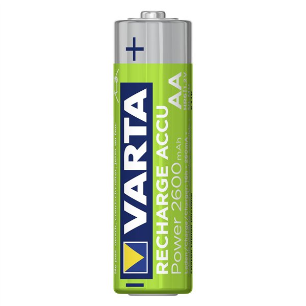 Varta LCD caricabatteria 12V USB incl. 4 batt. 2500 mAh Mignon AA