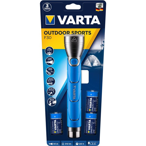 VARTA LED Outdoor Sports Flashlight 3C
