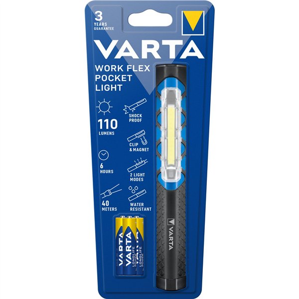 Varta Work Flex Pocket Light incl. 3 x AAA batterie
