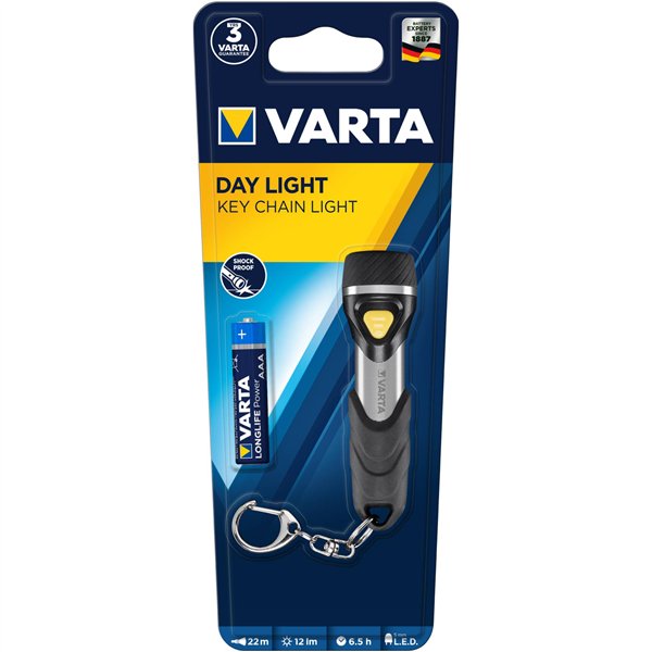 Varta Day Light Key Chain Handl. 5mm lamp. portachiavi LED