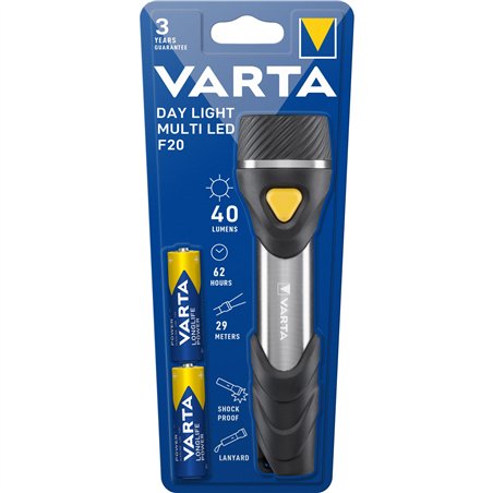 Varta Day Light Multi LED F20 torcia con 9 x 5mm LEDs