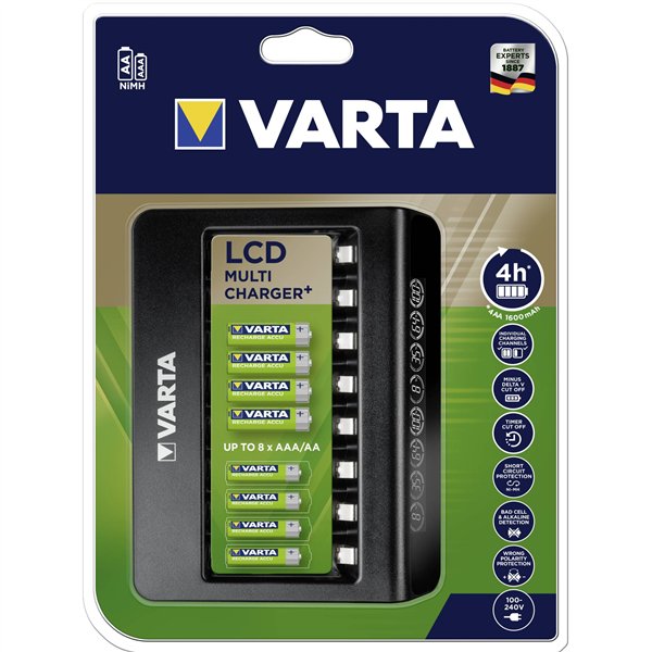 Varta LCD Multi Charger+ caricatore senza batteria
