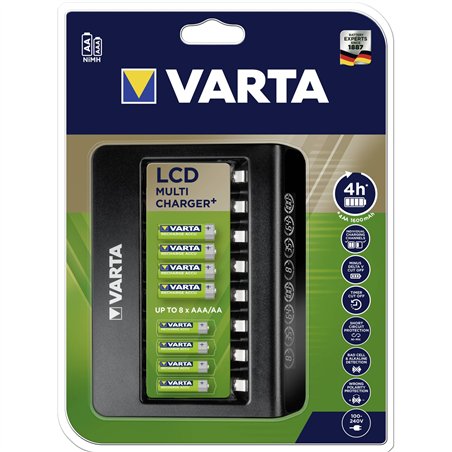 Varta LCD Multi Charger+ caricatore senza batteria