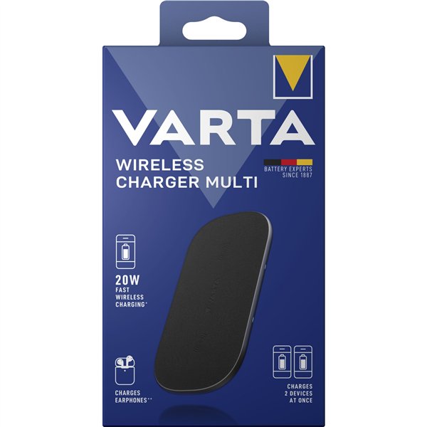 Varta Wireless Charger Multi 20W max.(10W+10W) USB-C K.tipo 57906
