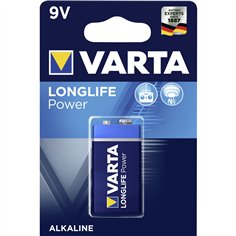 10x1 Varta High Energy 9V-Block 6 LR 61          PU Inner box