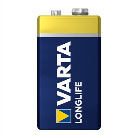 50x1 Varta Longlife Extra 9V- Block 6 LR 61   PU Master box