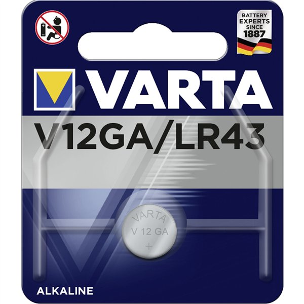 100x1 Varta electronic V 12 GA PU Master box