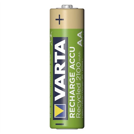 50x4 Varta RECHARGE ACCU Recycled 800 mAH AAA Micro NiMH
