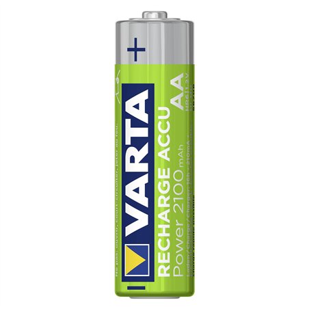 10x2 Varta ricaricab. batt. NiMh 2100 mAh Mignon VPE