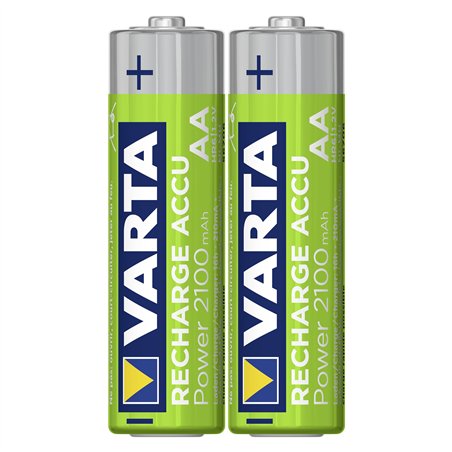 100x2 Varta ricaricab. batt. NiMh 2100 mAh Mignon VPE