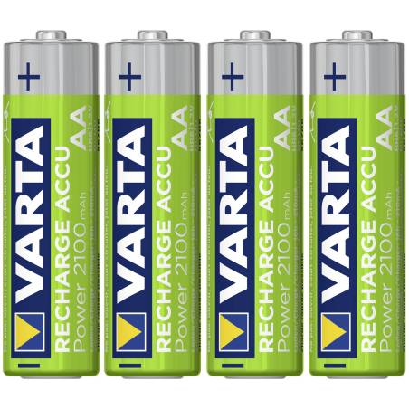 100x4 Varta ricaricab. batt. NiMh 2100 mAh Mignon VPE