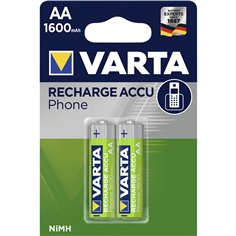 100x2 Varta Akku Professional AA Mignon NiMh 1600 mAh VPE Masterb