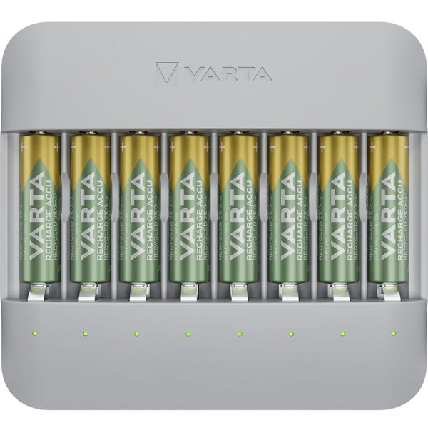 Varta Eco Charger Multi Recycled + 8 x 2100 mAh AA  57682 101 121