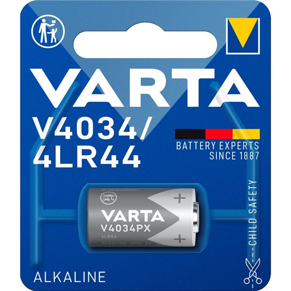 1 Varta electronic V4034PX 4LR44 6V Alkaline Special  04034101401