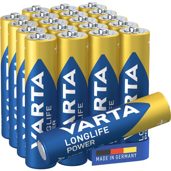 1x20 Varta Longlife Power Micro AAA LR 03            04903121720