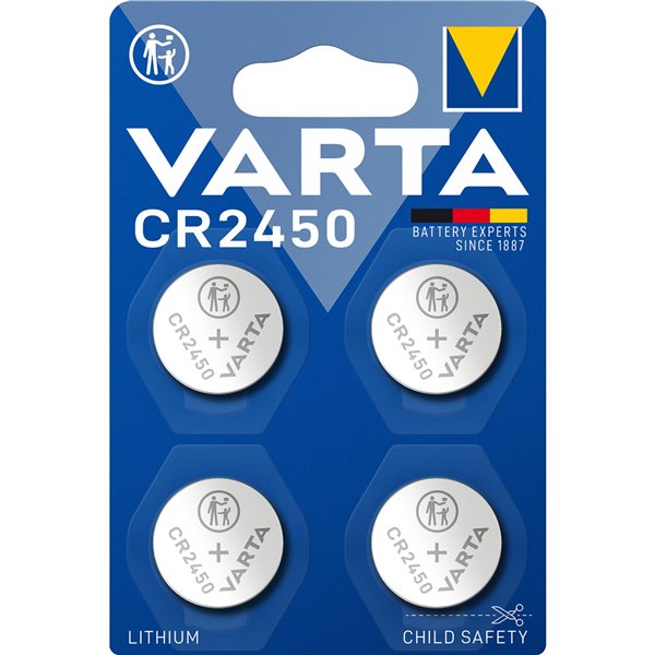 1x4 Varta electronic CR 2450 06450101404