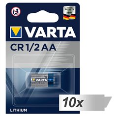 1x10 Varta Lithium CR 1/2 AA 700mAh 3V