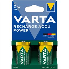 1x2 Varta Recharge batt. Power C Baby 3000 mAh