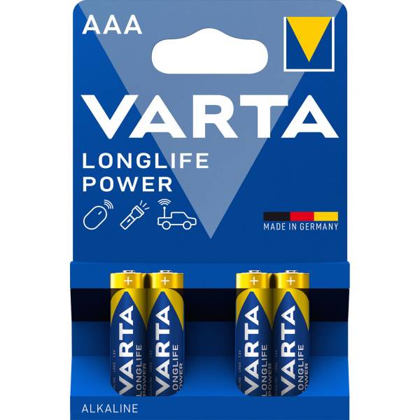 1x4 Varta High Energy Micro AAA LR 03