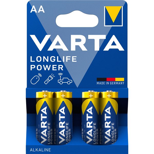 1x4 Varta High Energy Mignon AA LR 6