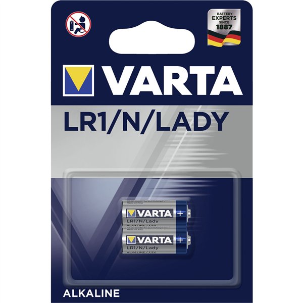 1x2 Varta electronic LR 1 Lady