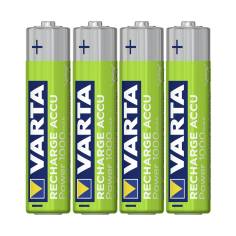 1x4 Varta Rechargeable Accu AAA Ready2Use NiMH 1000 mAh Micro 2