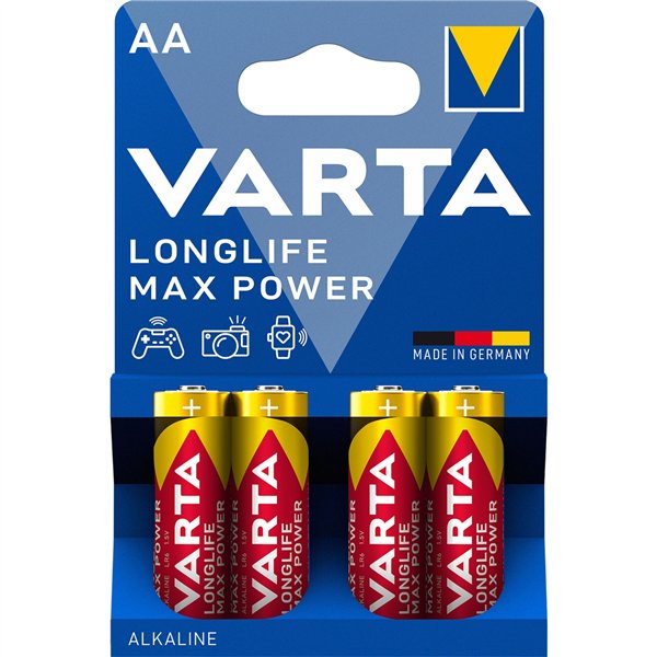 1x4 Varta Max Tech Mignon AA LR 6