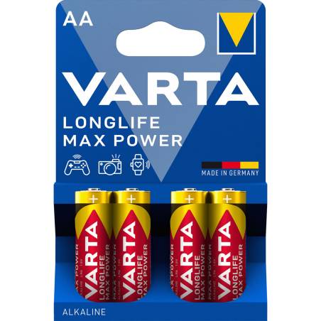 1x4 Varta Max Tech Mignon AA LR 6