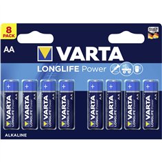 1x8 Varta High Energy Mignon AA LR 6