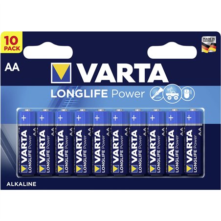 1x10 Varta High Energy Mignon AA LR 6