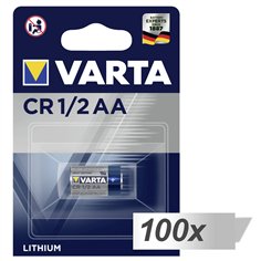 1x100 Varta Lithium CR 1/2 AA 700mAh 3V