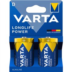 1x2 Varta Longlife Power Mono D LR 20