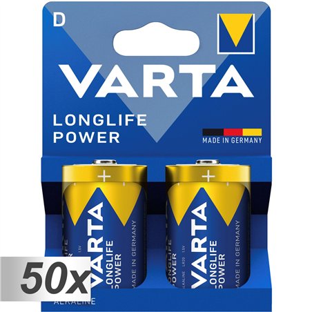 30x2 Varta Longlife Power Mono D LR 20           VPE Masterkarton