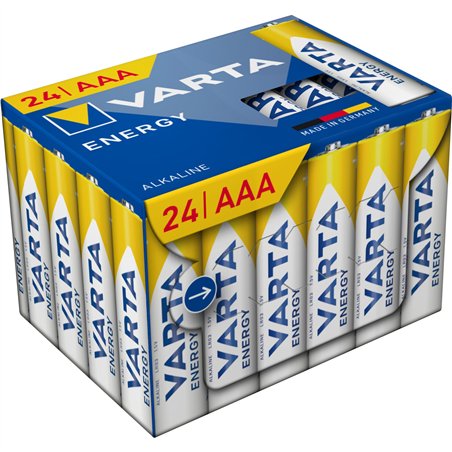 1x24 Varta Energy AAA Cube