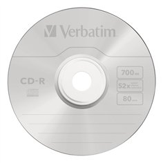 1x10 Verbatim Data Life plus CD-R 80 / 700MB, 52x Speed JC 2