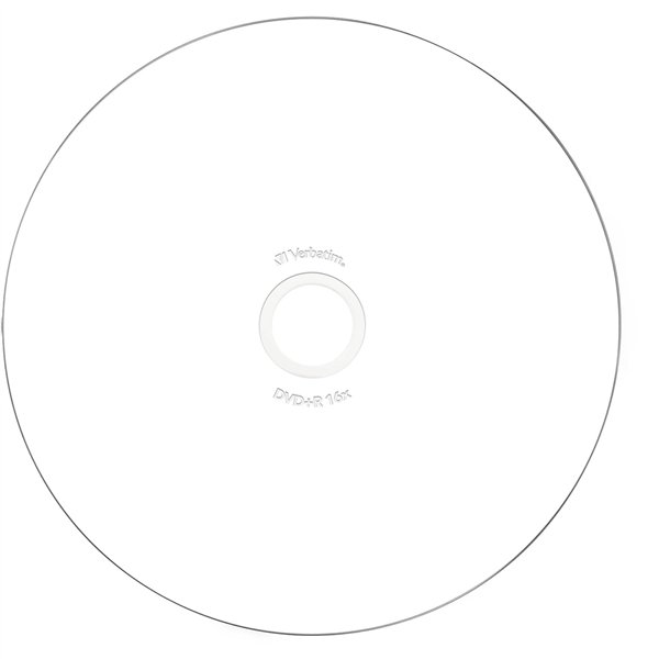 1x10 Verbatim DVD+R 4,7GB Jewel 16x Speed, printable