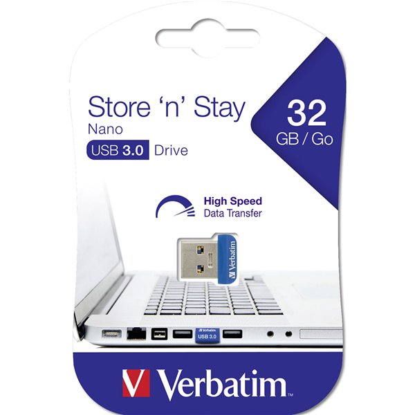 Verbatim Store n Stay Nano  32GB USB 3.0                   98710
