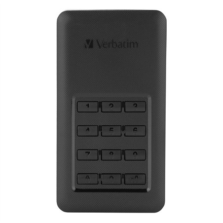 Verbatim Store n Go SSD    256GB Secure Portable USB 3.1    53402