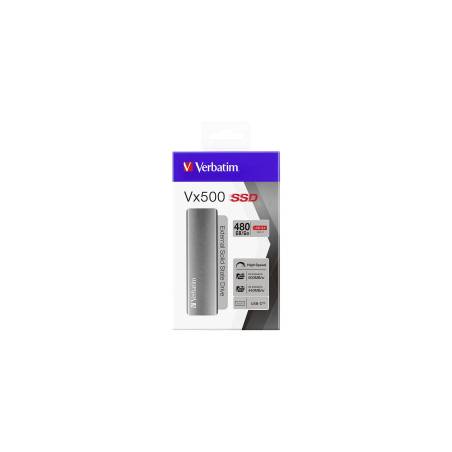 Verbatim Store n Go Vx500  480GB SSD USB 3.1                47443