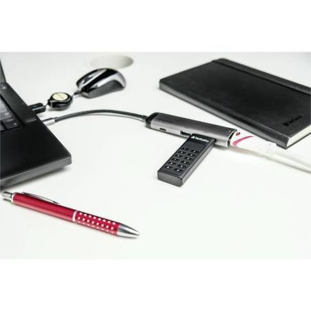 Verbatim USB-C Multiport Hub USB 3.0 HDMI/2xUSB-A/USB-C 49140