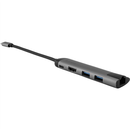 Verbatim USB-C adatt. USB 3.1 GEN 1 USB 3.0 + 2 HDMI RJ45