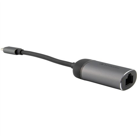 Verbatim USB-C auf Gigabit Ethernet Adapt. Kabel 10cm 49146