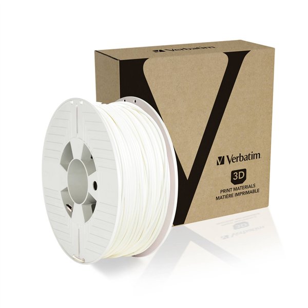 Verbatim 3D Printer Filament PLA 2,85 mm 1 kg bianco